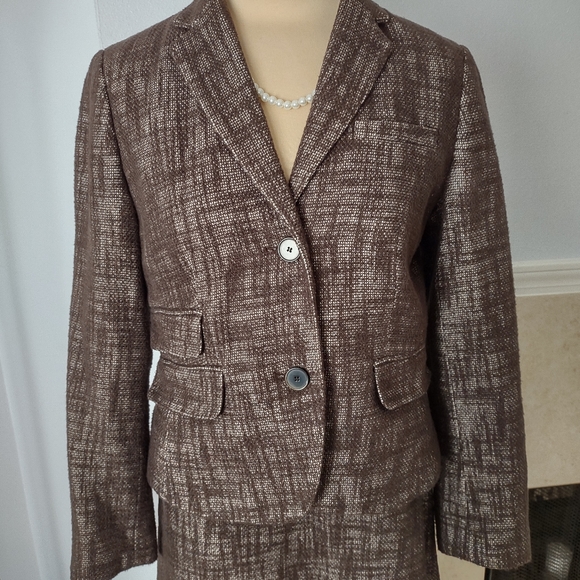 Talbot's Petite 8 Cotton Linen Suit** BLACK FRIDAY SPECIAL SEND OFFER FOR $35🤑 - Picture 7 of 16